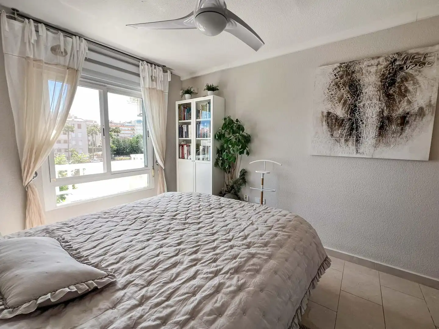 Bedroom of Apartments for sale in L'Alfàs del Pi  with Air Conditioner, Private garden and Terrace