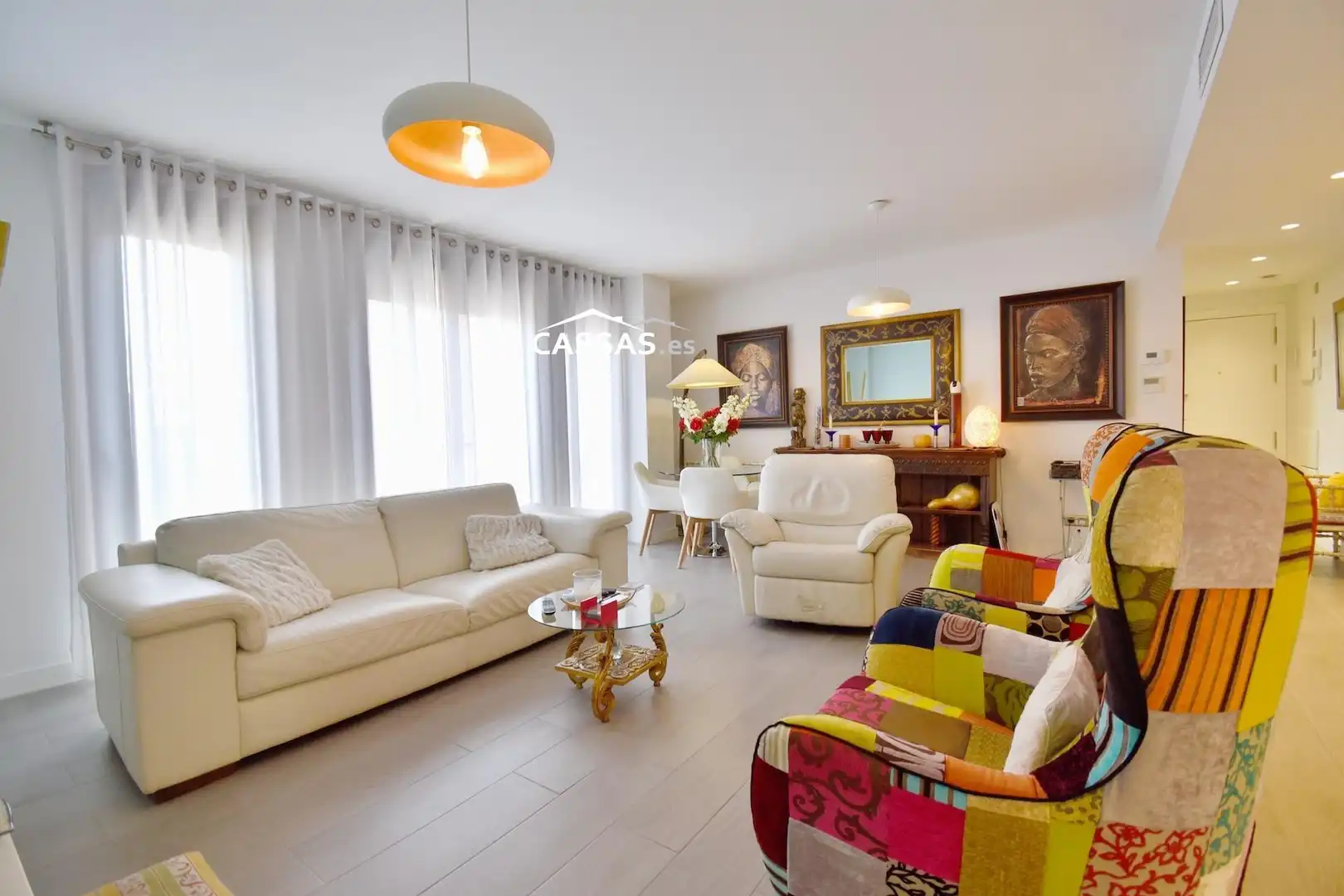 Living room of Flat for sale in Torrejón de Ardoz  with Air Conditioner and Heating
