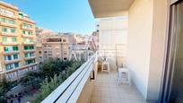 Exterior view of Flat to rent in  Barcelona Capital  with Air Conditioner, Parquet flooring and Furnished