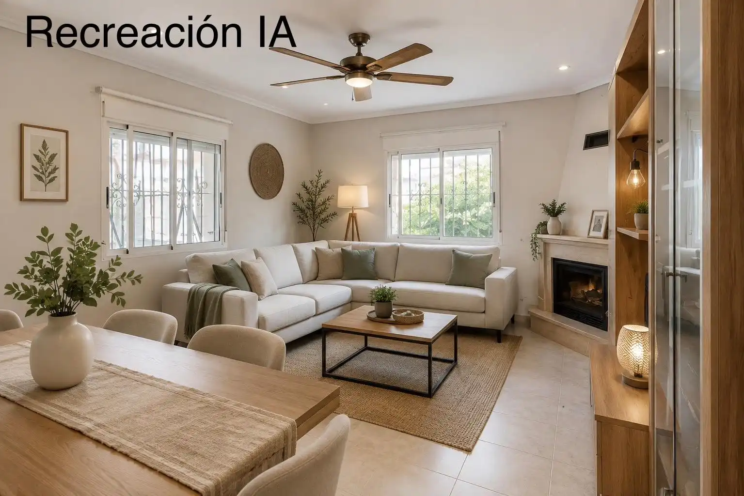 Sala d'estar de Casa o xalet en venda en Cartagena amb Aire condicionat, Calefacció i Jardí privat