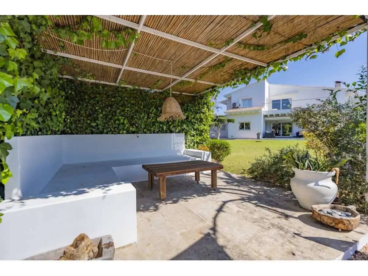 Jardín de Finca rústica en venta en Sant Lluís con Jardín privado, Terraza y Piscina