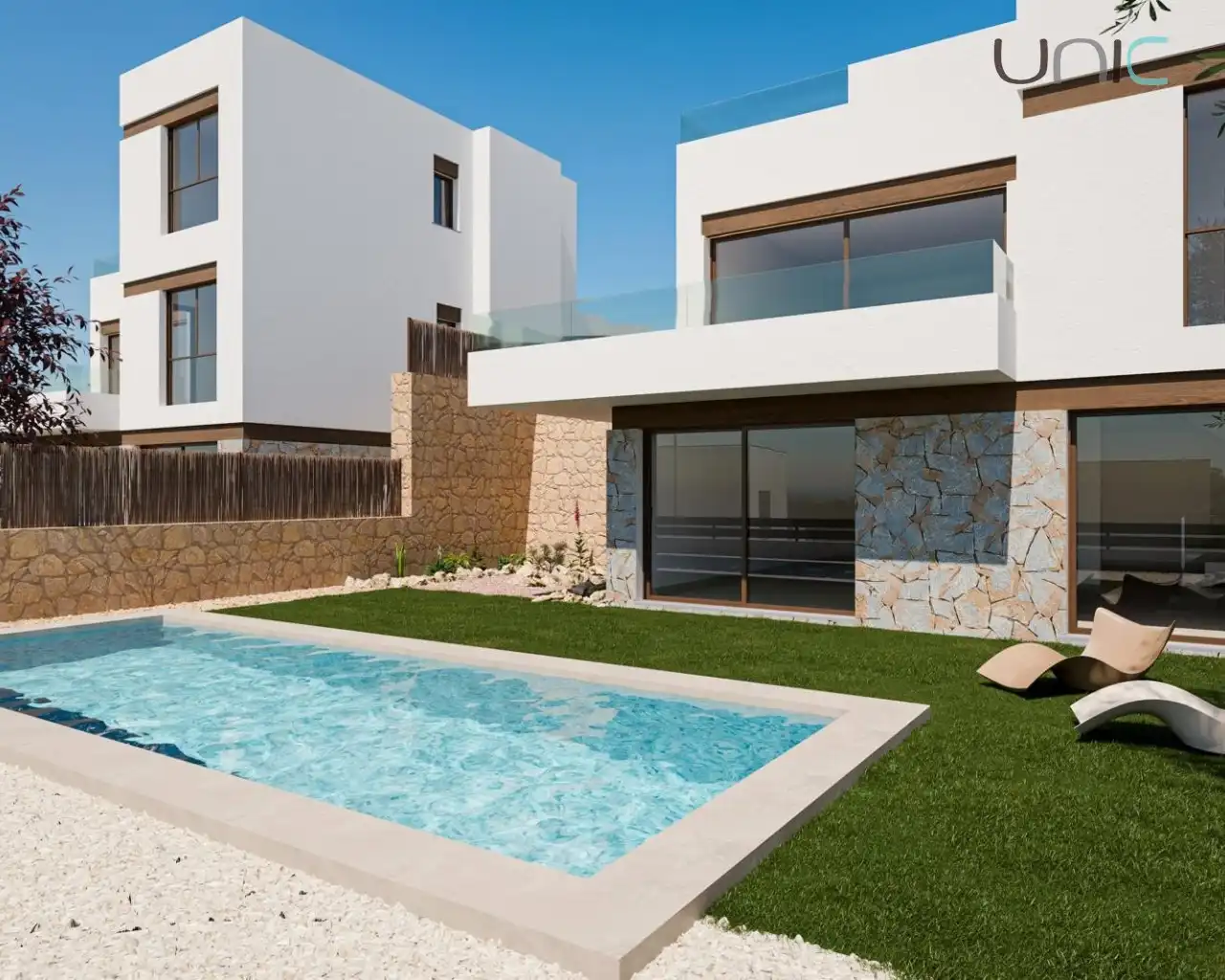Chalet con piscina en venta en Balcón de Finestrat - Terra Marina
