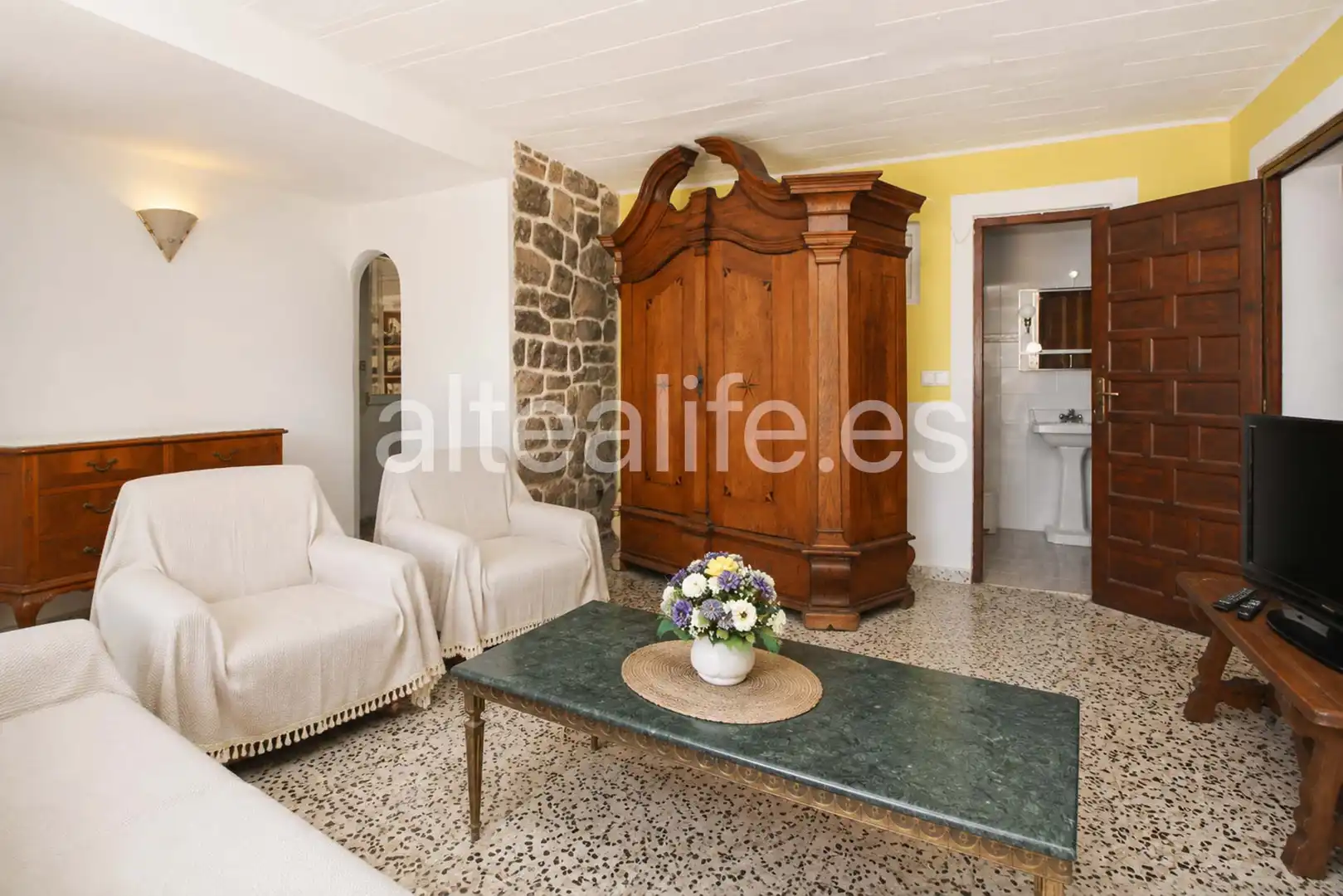 Living room of Houses for sale in Altea  with Air Conditioner, Heating and Terrace