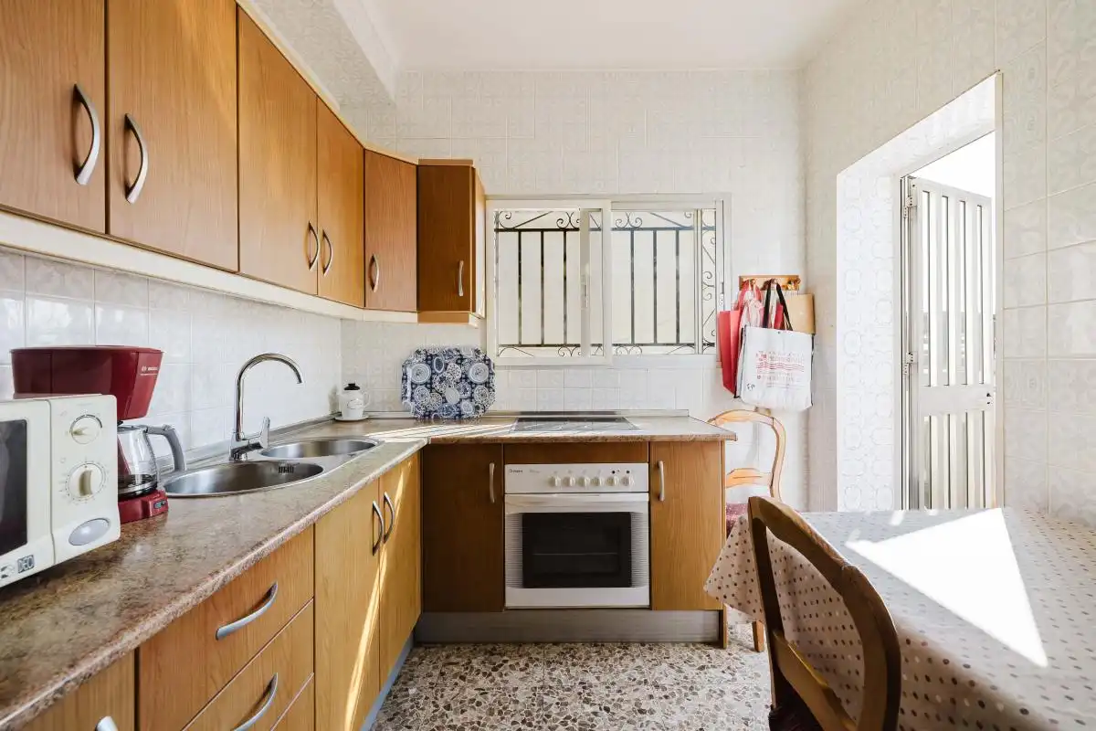 Cocina de Casa o chalet en venta en Torrox con Aire acondicionado, Calefacción y Jardín privado