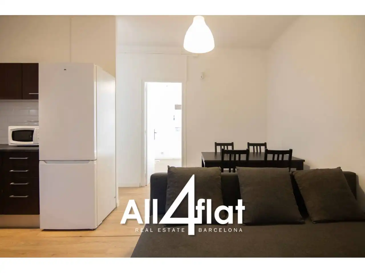 Habitación de Piso de alquiler en L'Hospitalet de Llobregat con Amueblado