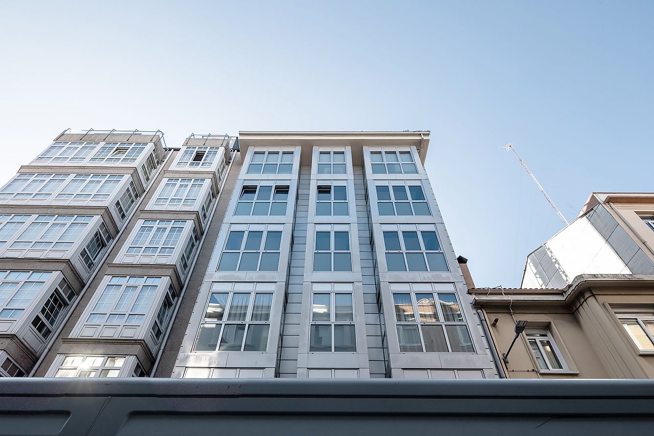 Exterior view of Flat for sale in A Coruña Capital   with Heating, Oven and Washing machine