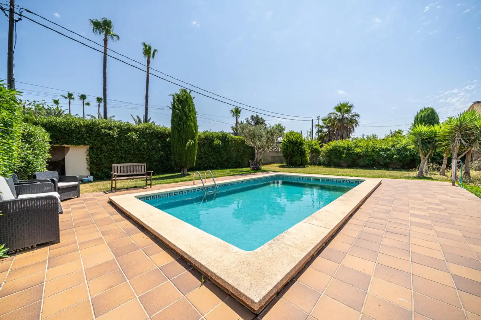 Piscina de Finca rústica en venta en Inca
