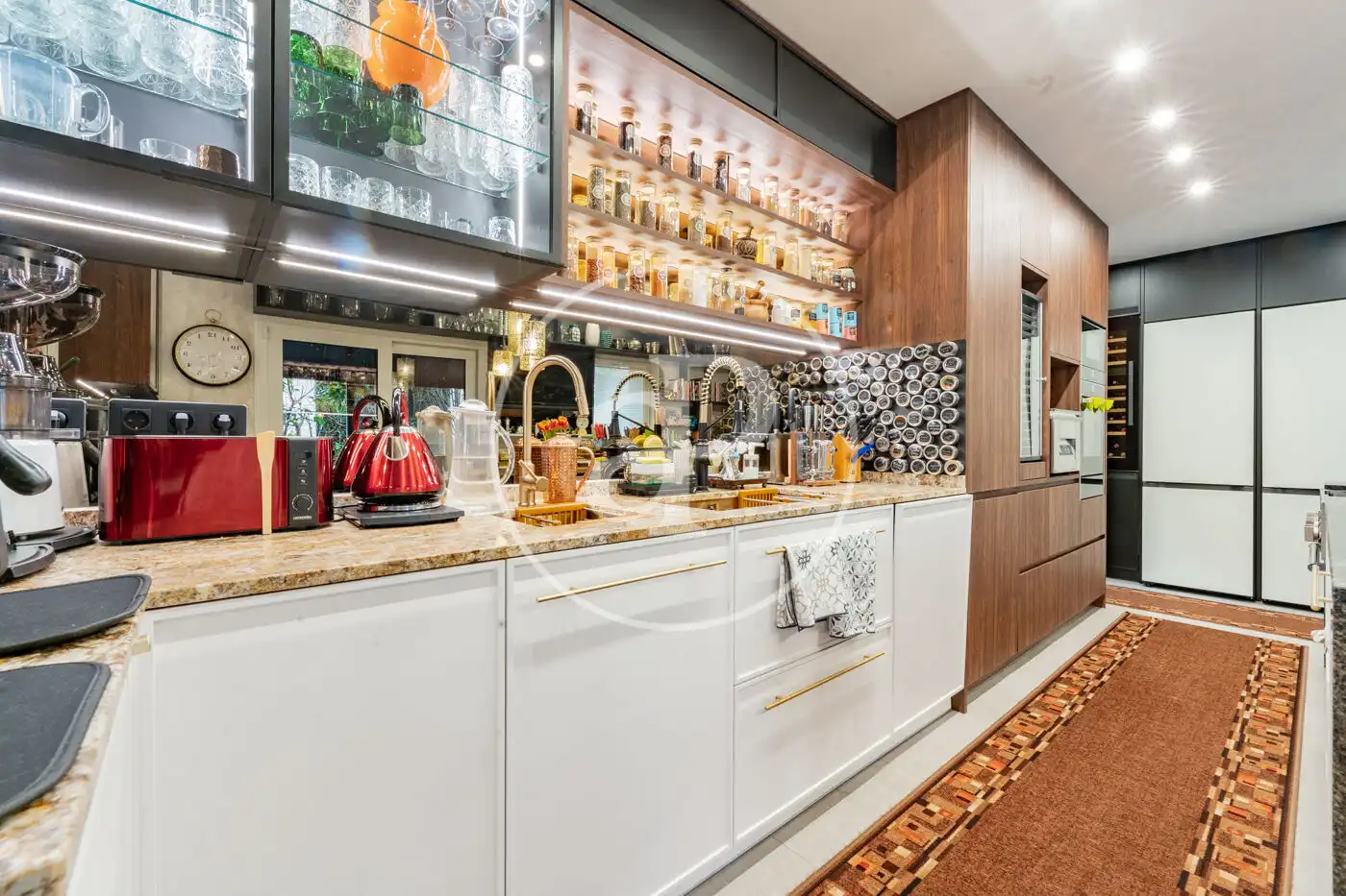 Küche von Haus oder Chalet zum Verkauf in Madrid mit Klimaanlage, Heizung und Privatgarten