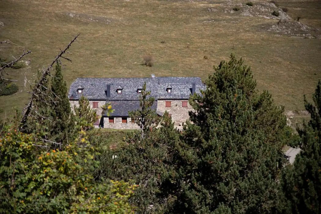 Vista exterior de Casa o xalet en venda en Naut Aran amb Calefacció, Jardí privat i Parquet