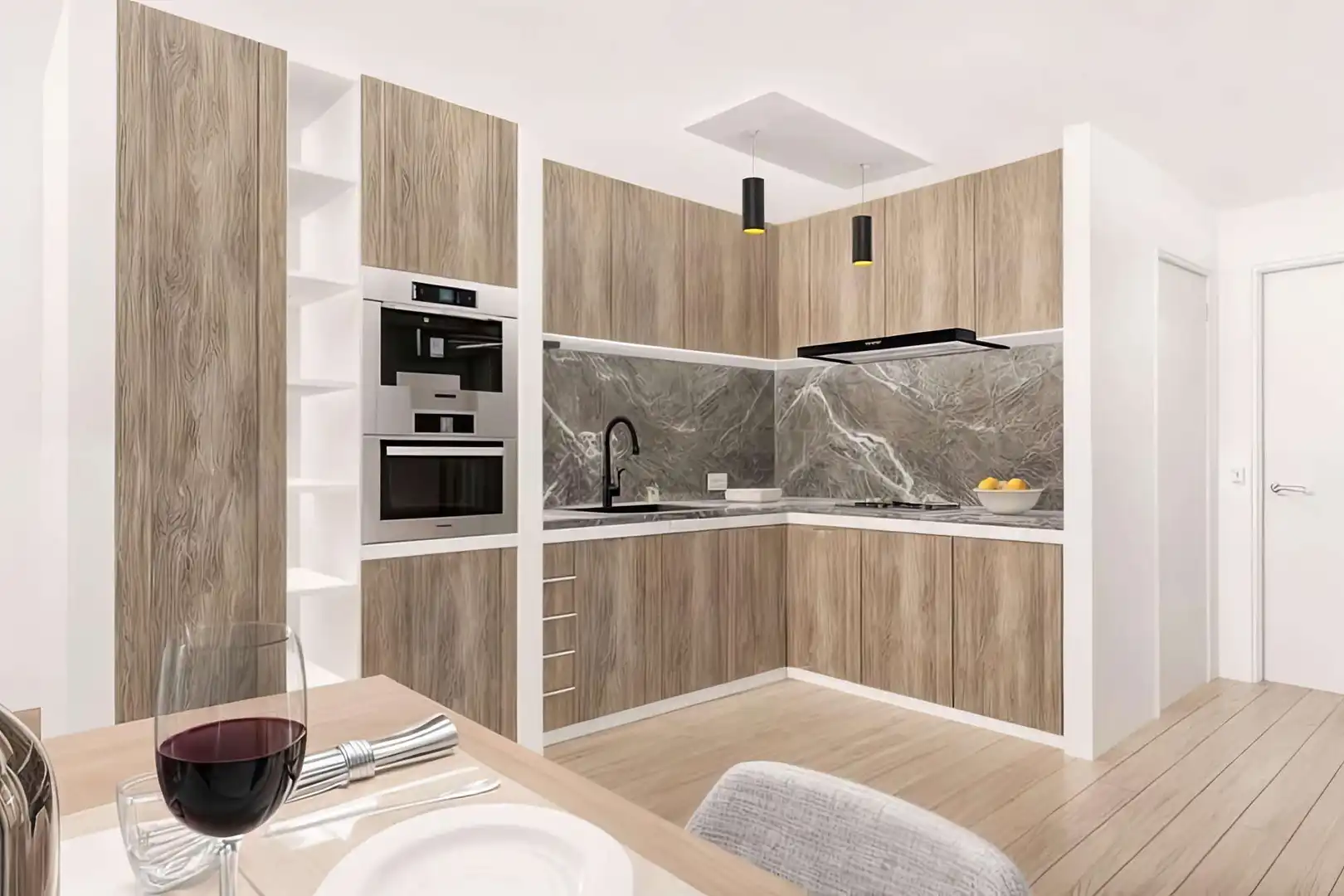 Kitchen of Flat for sale in Son Servera  with Heating, Furnished and Balcony