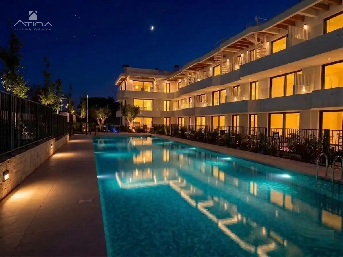 Swimming pool of Attic for sale in Jávea / Xàbia  with Air Conditioner, Private garden and Terrace