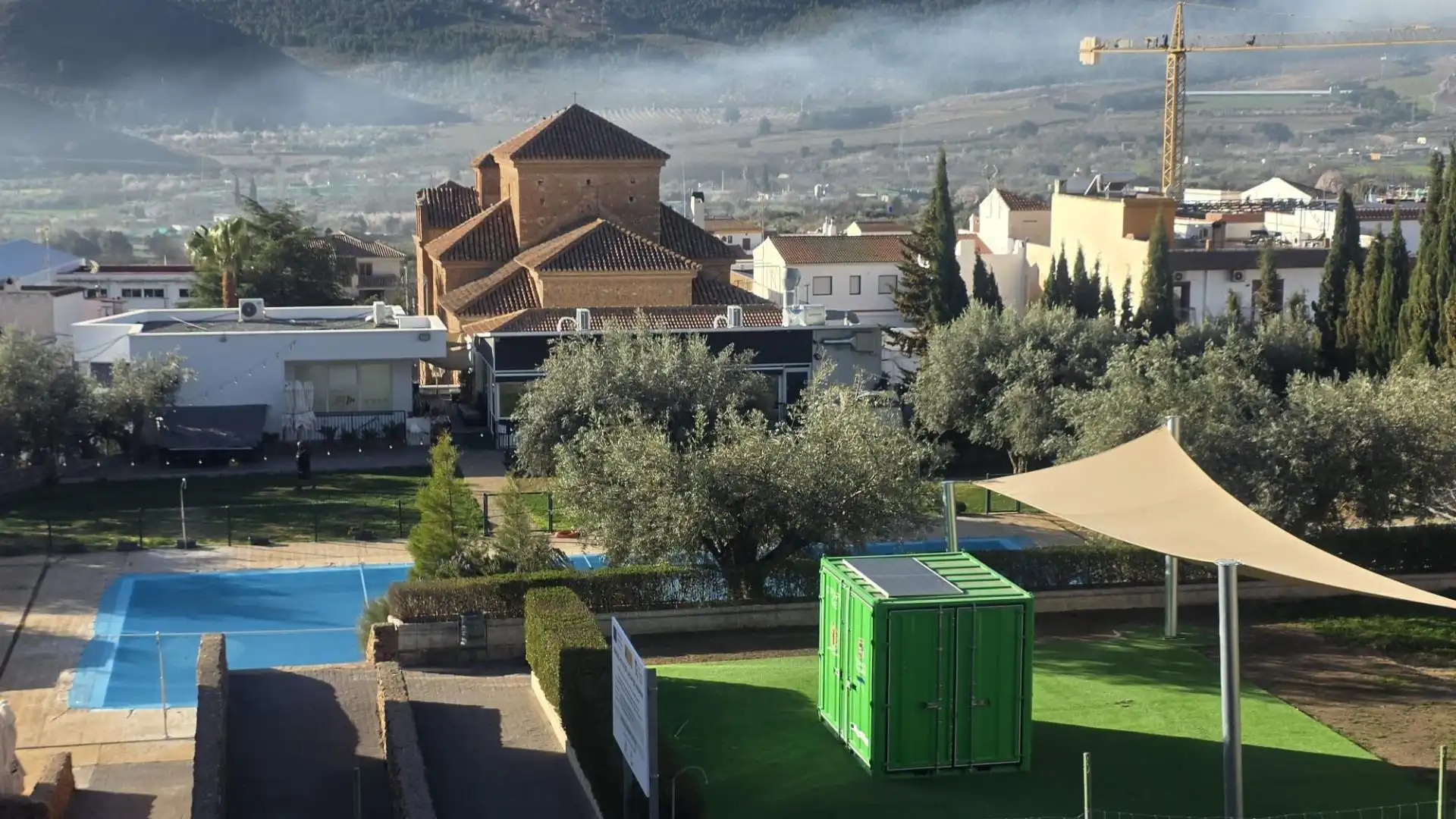 Vista exterior de Residencial en venda en Laujar de Andarax