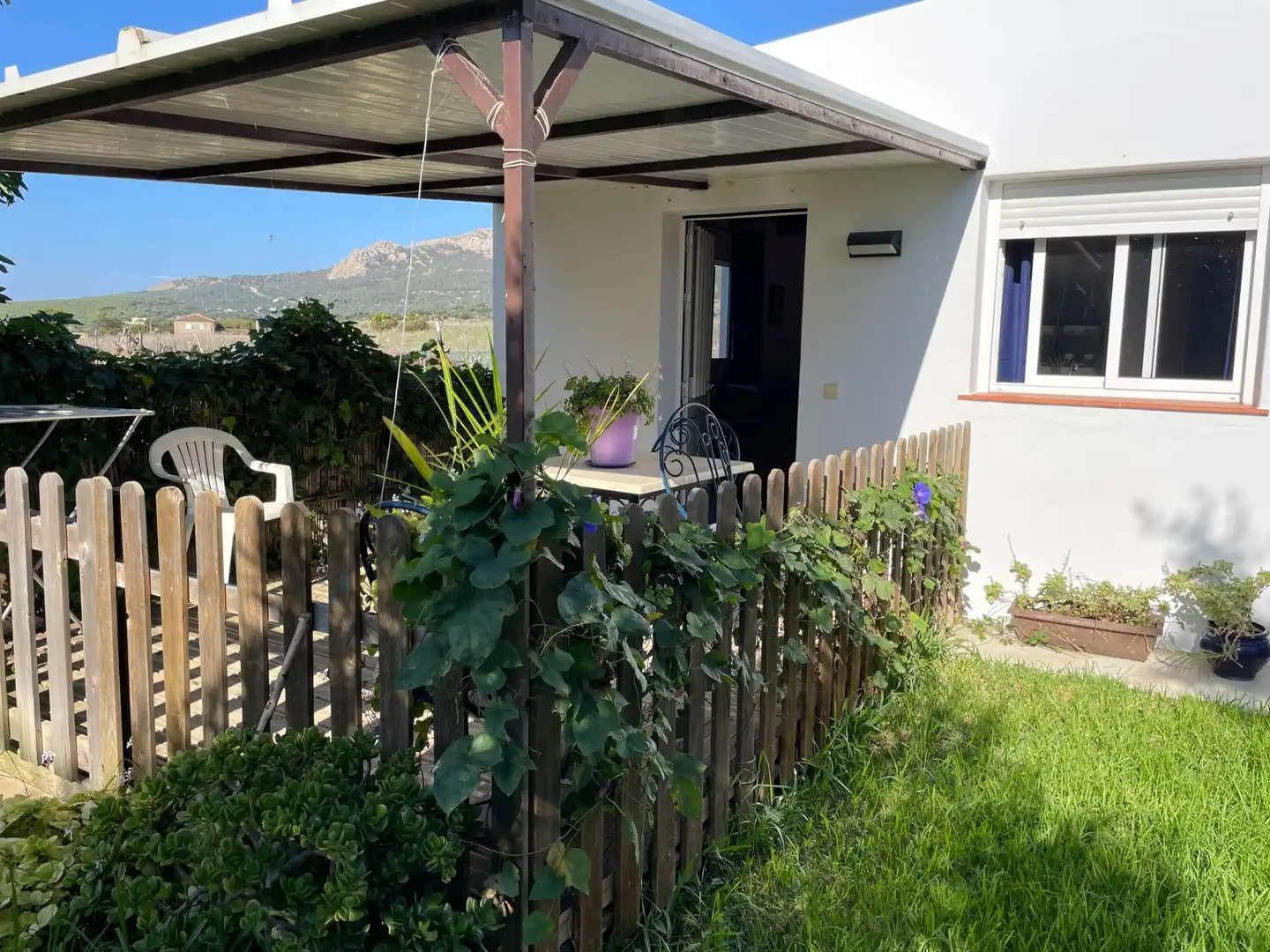 Jardí de Finca rústica en venda en Tarifa amb Aire condicionat, Calefacció i Jardí privat