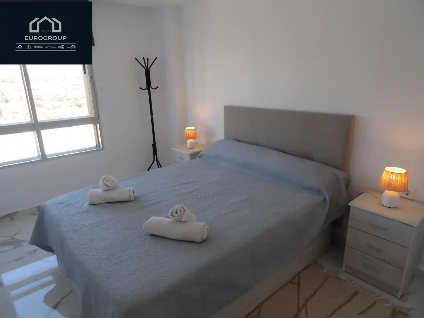 Habitación de Apartamento de alquiler en Benidorm con Aire acondicionado, Calefacción y Amueblado