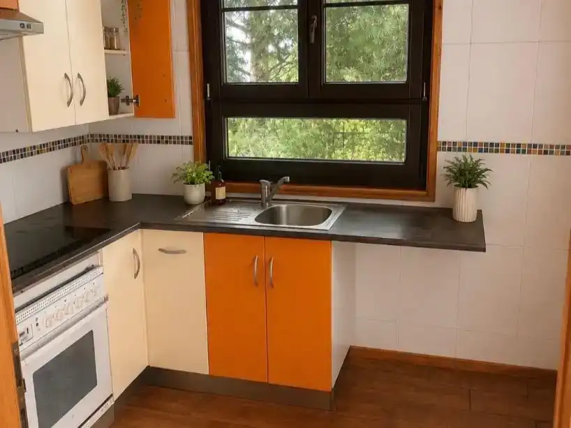 Kitchen of Flat for sale in Valdeavero  with Air Conditioner