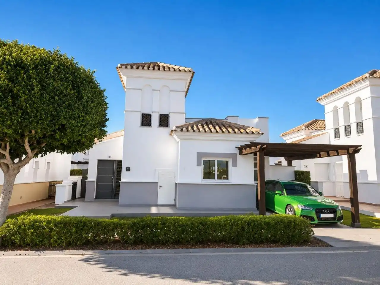 Vista exterior de Casa o chalet en venta en Torre-Pacheco con Aire acondicionado, Calefacción y Terraza