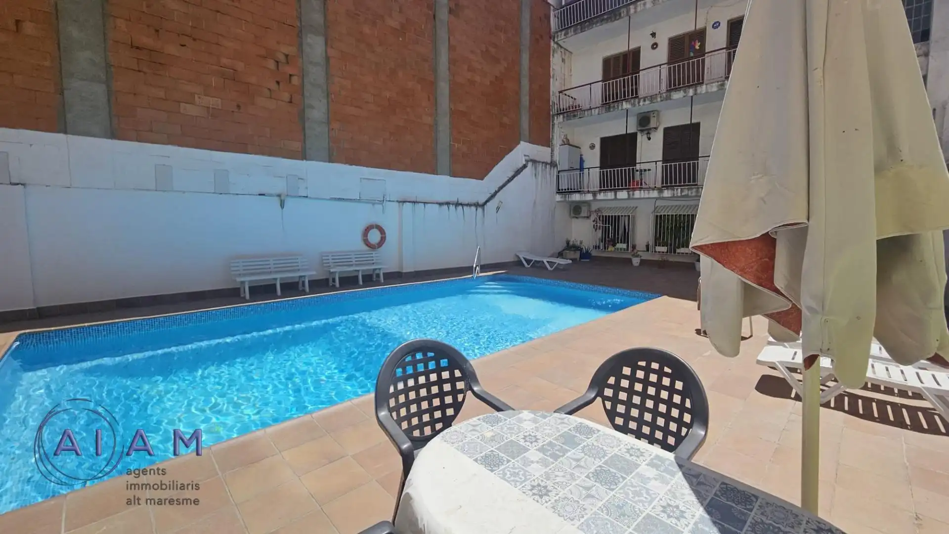 Piscina de Pis en venda en Pineda de Mar amb Terrassa i Piscina comunitària