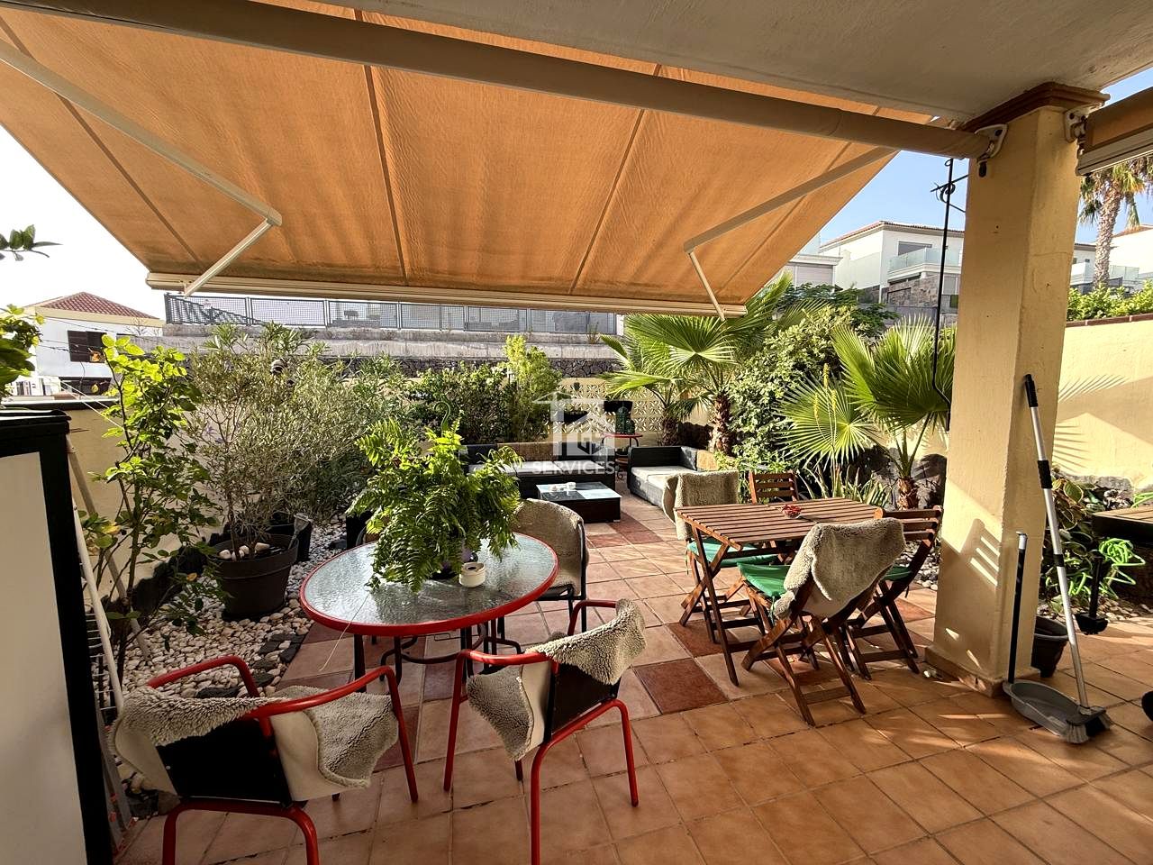 Terrassa de Casa o xalet en venda en Arona amb Aire condicionat, Jardí privat i Terrassa