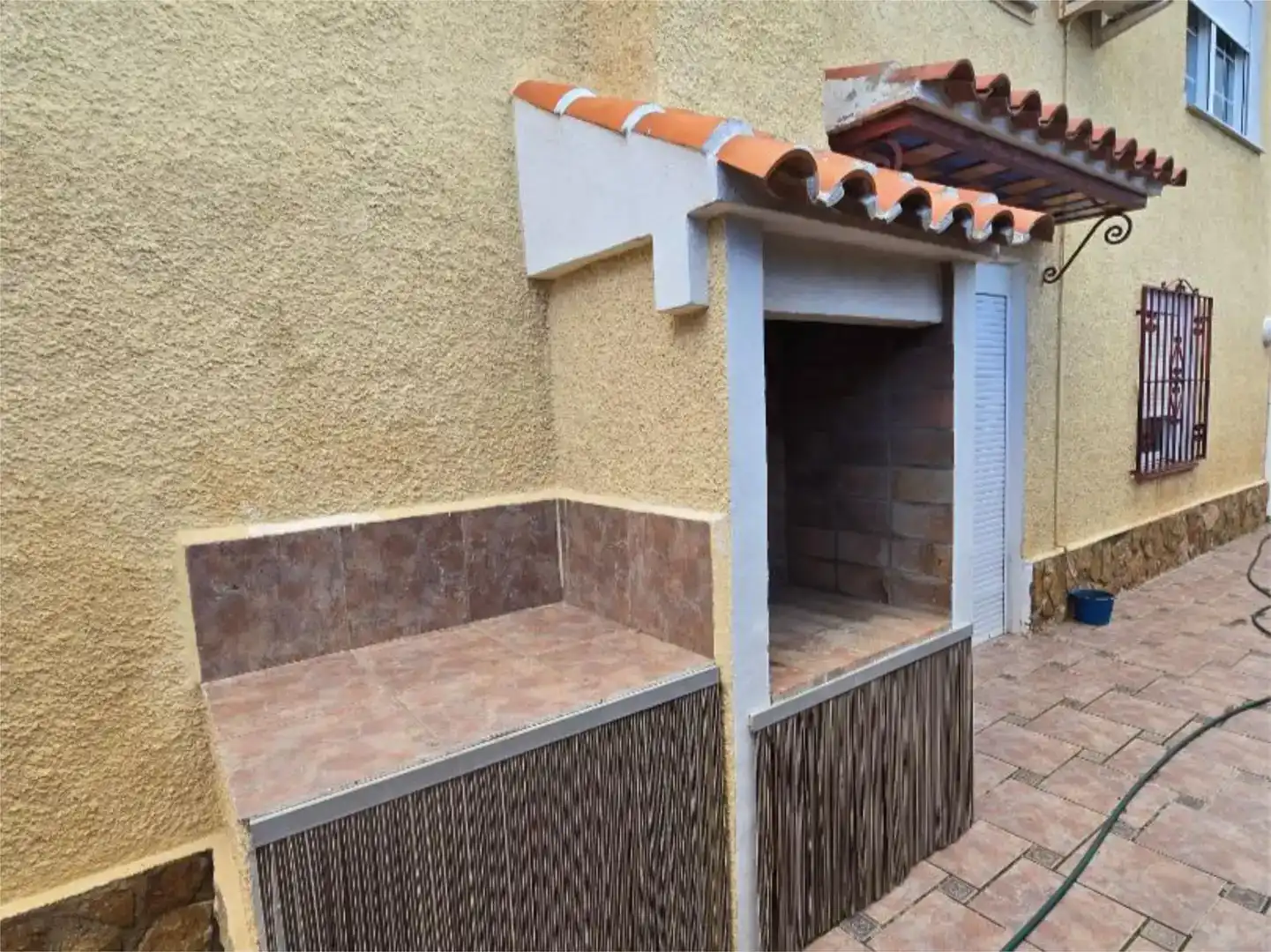 Terraza de Casa o chalet de alquiler en Daimús con Aire acondicionado, Jardín privado y Trastero