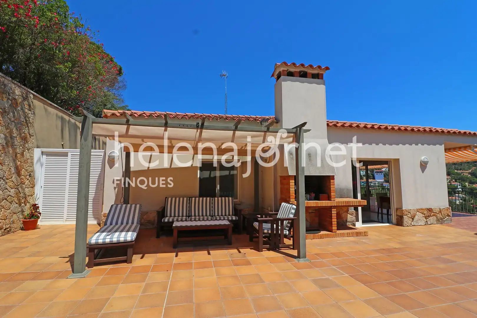 Terraza de Casa o chalet en venta en Llagostera con Calefacción y Piscina