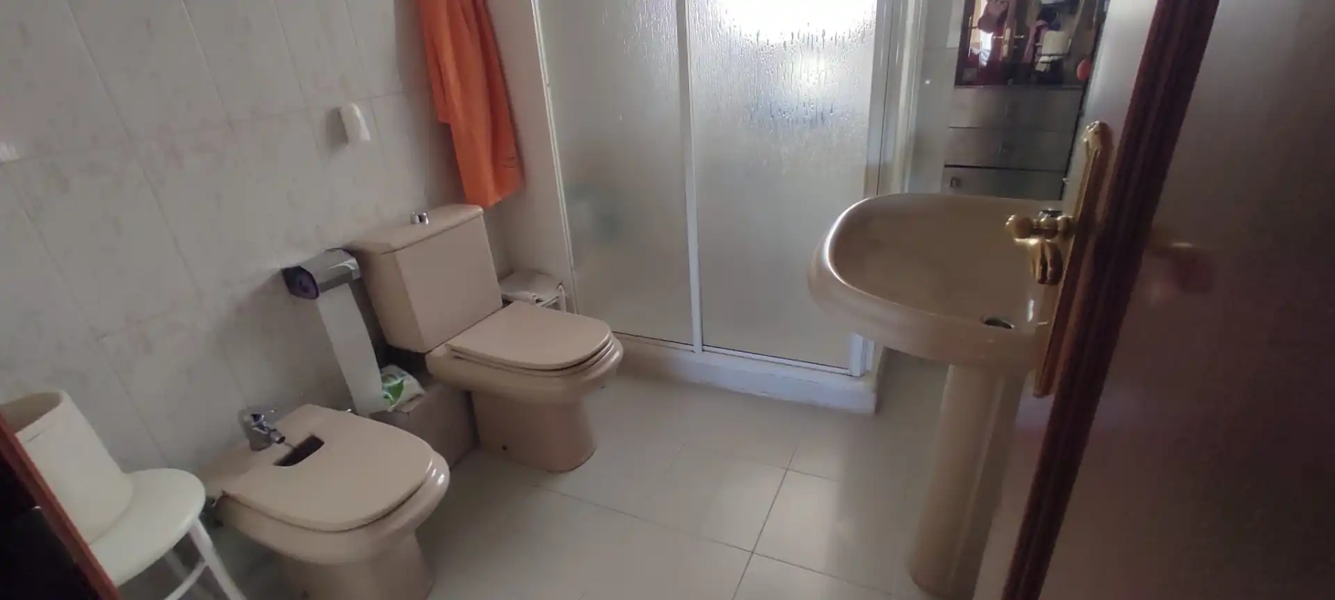 Bathroom of Flat for sale in Salamanca  with Heating, Furnished and Washing machine