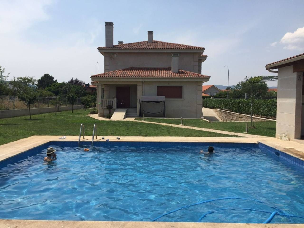 Swimming pool of House or chalet for sale in Verín  with Heating, Private garden and Swimming Pool