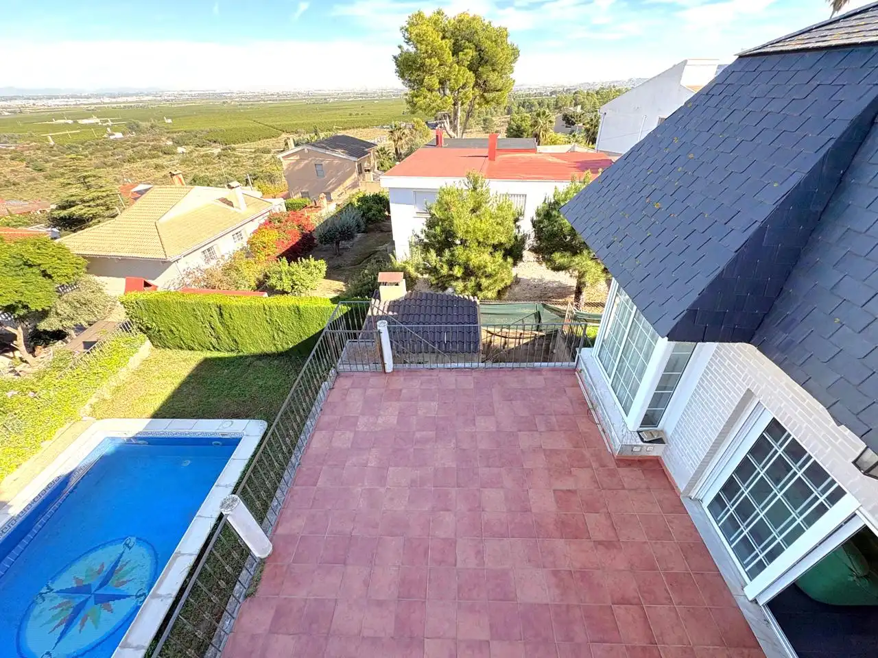 Jardín de Casa o chalet en venta en Chiva con Aire acondicionado, Jardín privado y Terraza