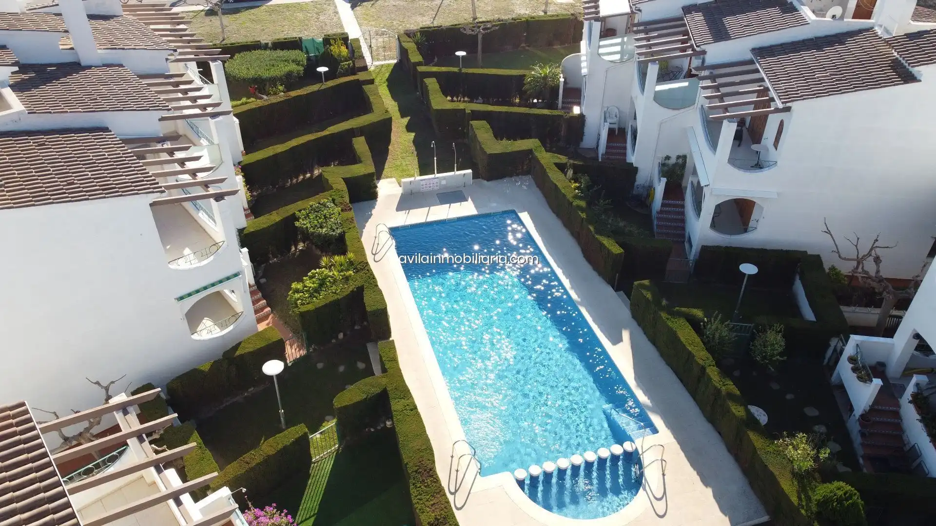 Jardín de Casa adosada en venta en Vandellòs i l'Hospitalet de l'Infant con Aire acondicionado, Jardín privado y Terraza