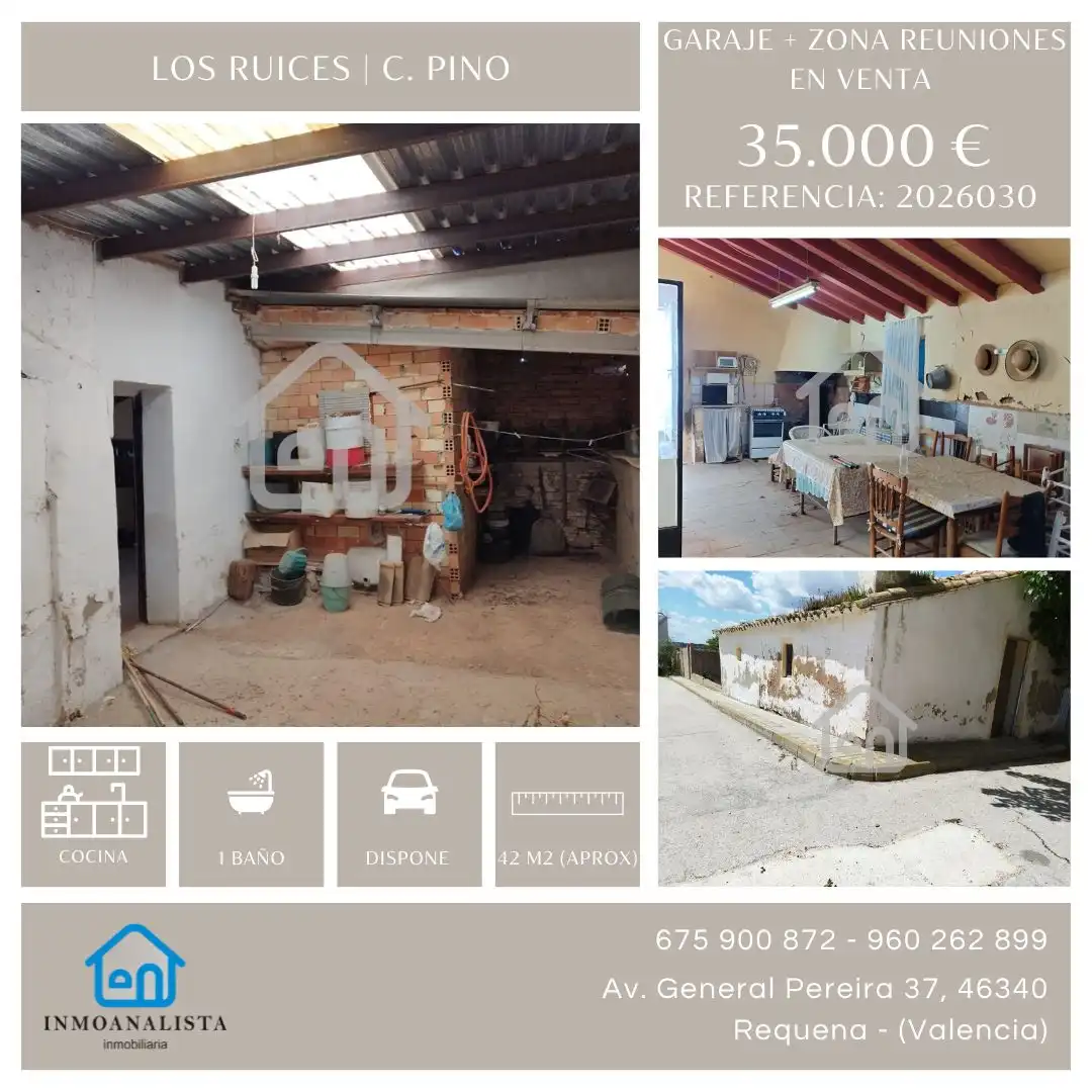 Garage zum Verkauf in Requena