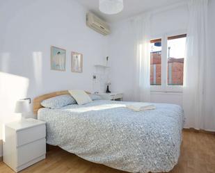 Bedroom of Flat to share in  Barcelona Capital  with Air Conditioner, Heating and Terrace