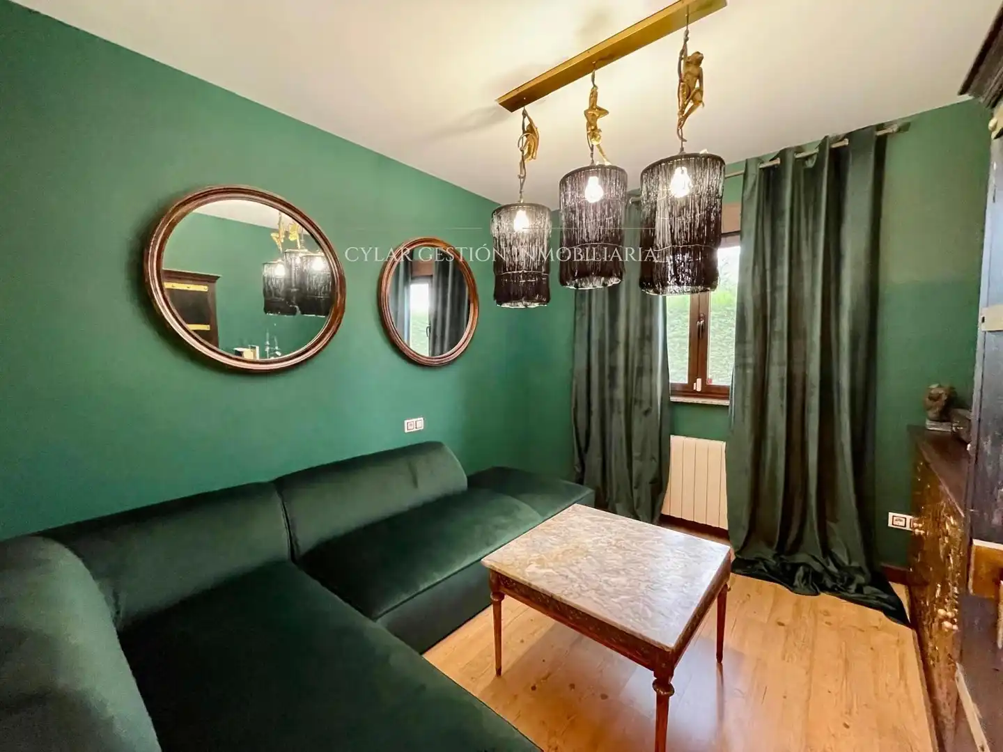 Sala de estar de Casa o chalet en venta en San Cristóbal de la Cuesta con Calefacción, Parquet y Terraza