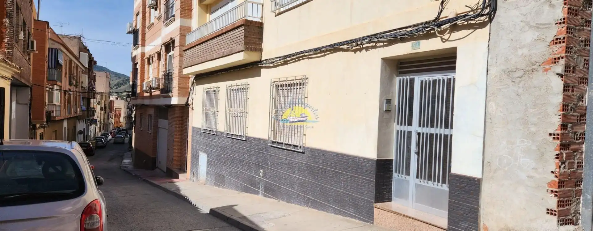 Vista exterior de Planta baja en venta en Abarán con Terraza