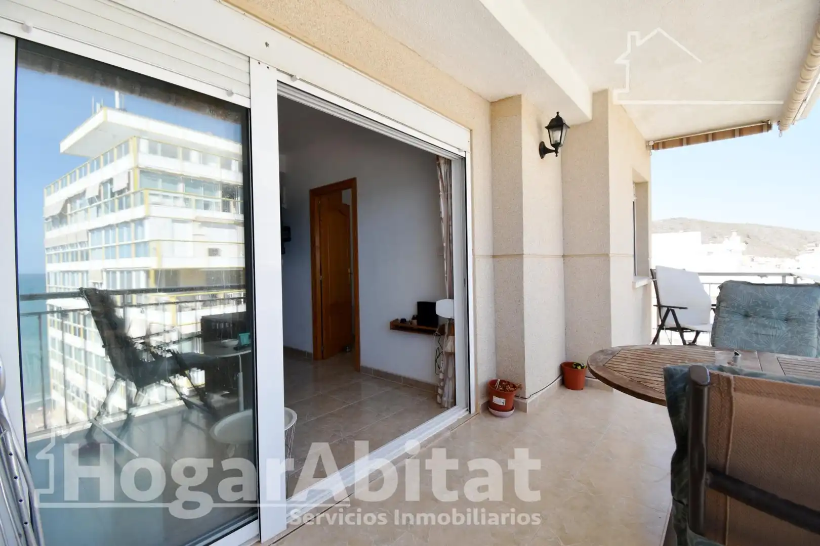 Vista exterior de Pis en venda en Cullera amb Terrassa, Moblat i Balcó