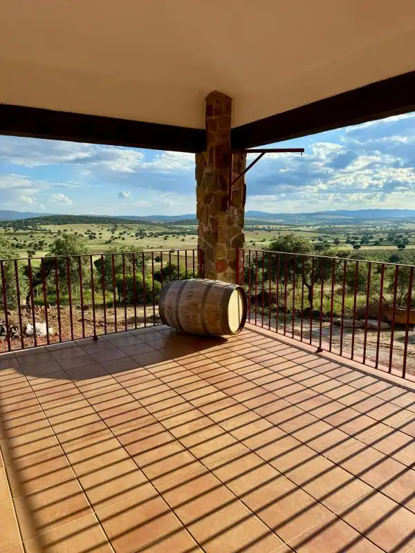 Terrace of Houses for sale in Torre de Juan Abad  with Air Conditioner, Heating and Private garden