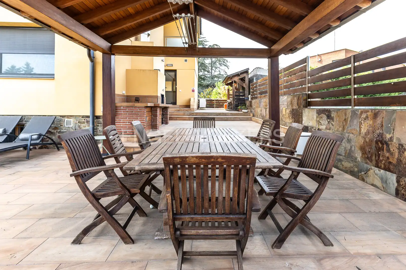 Terraza de Casa o chalet en venta en Canovelles con Aire acondicionado, Calefacción y Jardín privado