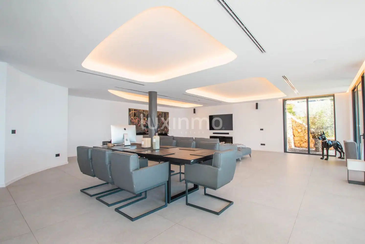 Living room of Houses for sale in Jávea / Xàbia  with Air Conditioner, Heating and Private garden