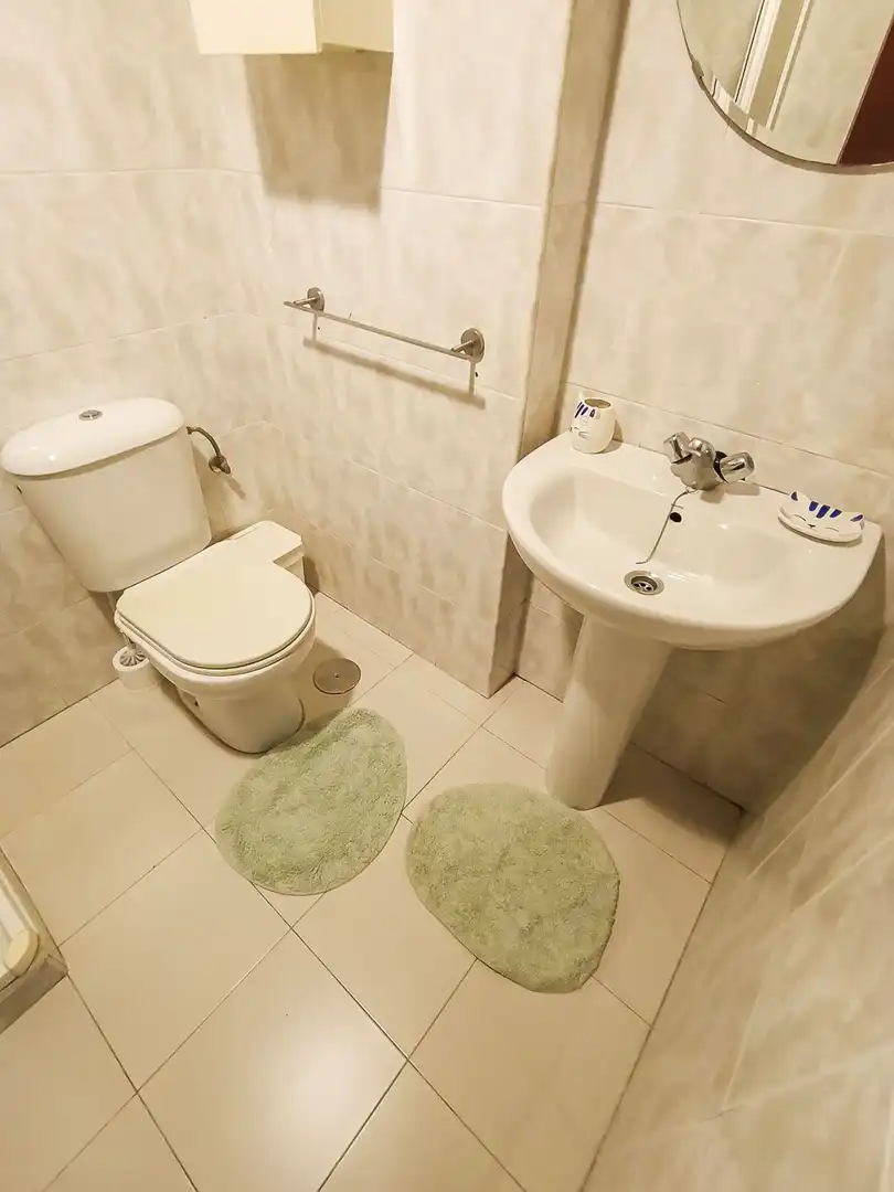Badezimmer von Wohnung zum Verkauf in Málaga mit Klimaanlage, Terrasse und Abstellraum