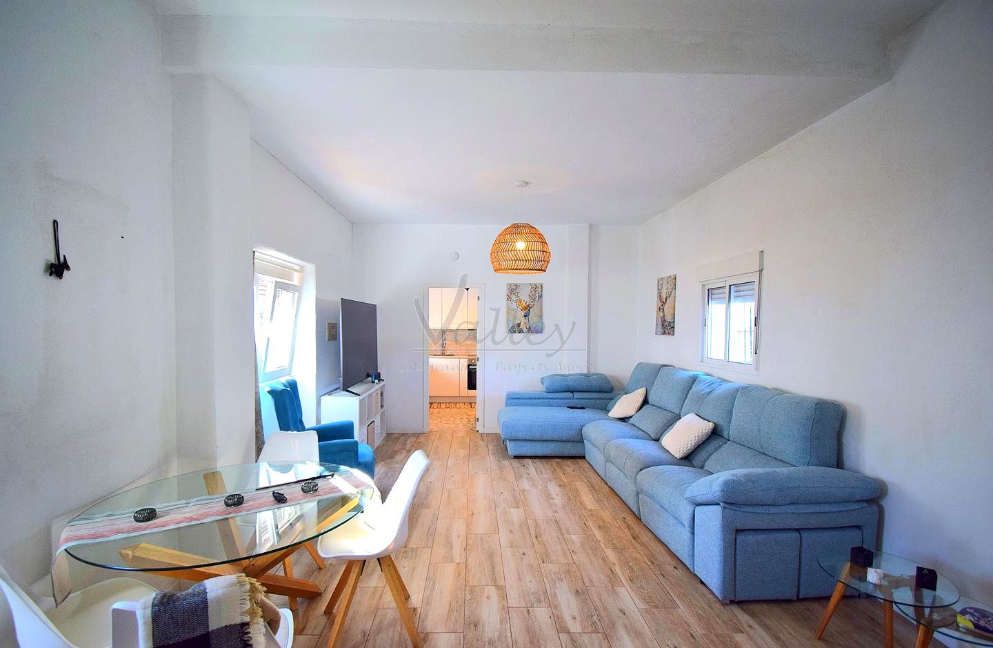 Living room of House or chalet for sale in San Roque  with Furnished and Internet