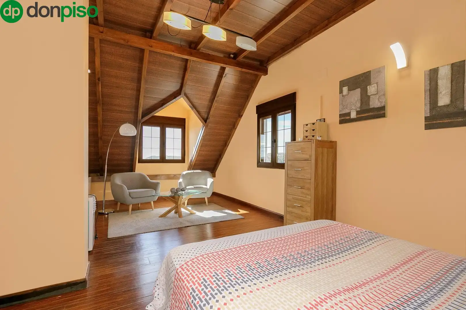 Bedroom of Houses for sale in Huétor de Santillán  with Heating, Private garden and Swimming Pool