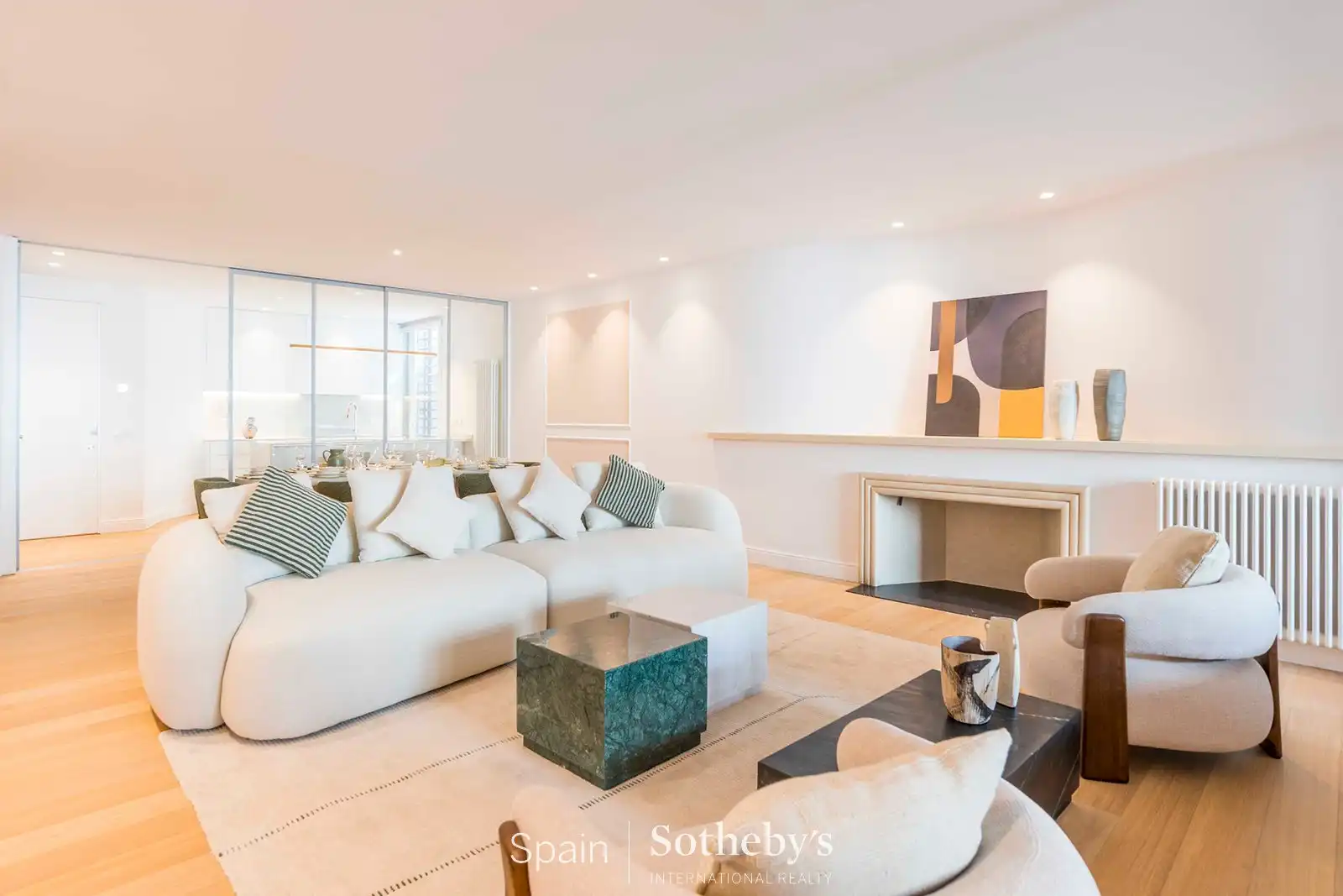 Sala de estar de Apartamento en venta en Madrid con Aire acondicionado, Calefacción y Terraza