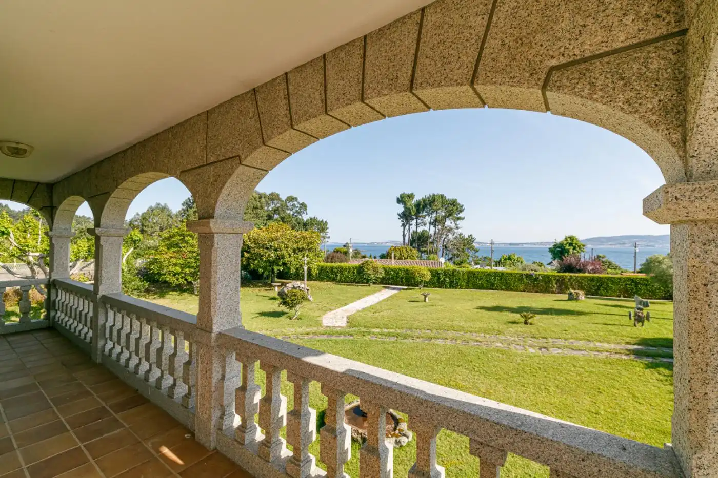 Terraza de Casa o chalet en venta en Bueu con Calefacción, Terraza y Amueblado