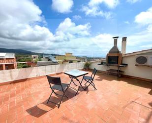 Terrasse von Wohnung miete in Alella mit Klimaanlage