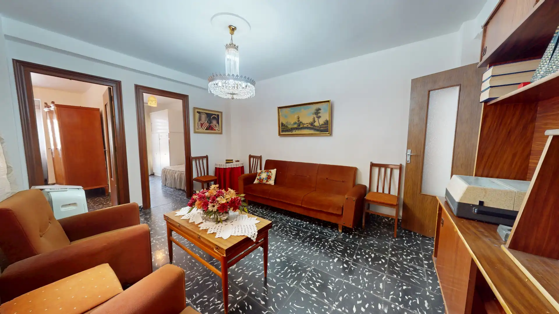 Living room of Flat for sale in Elda  with Balcony