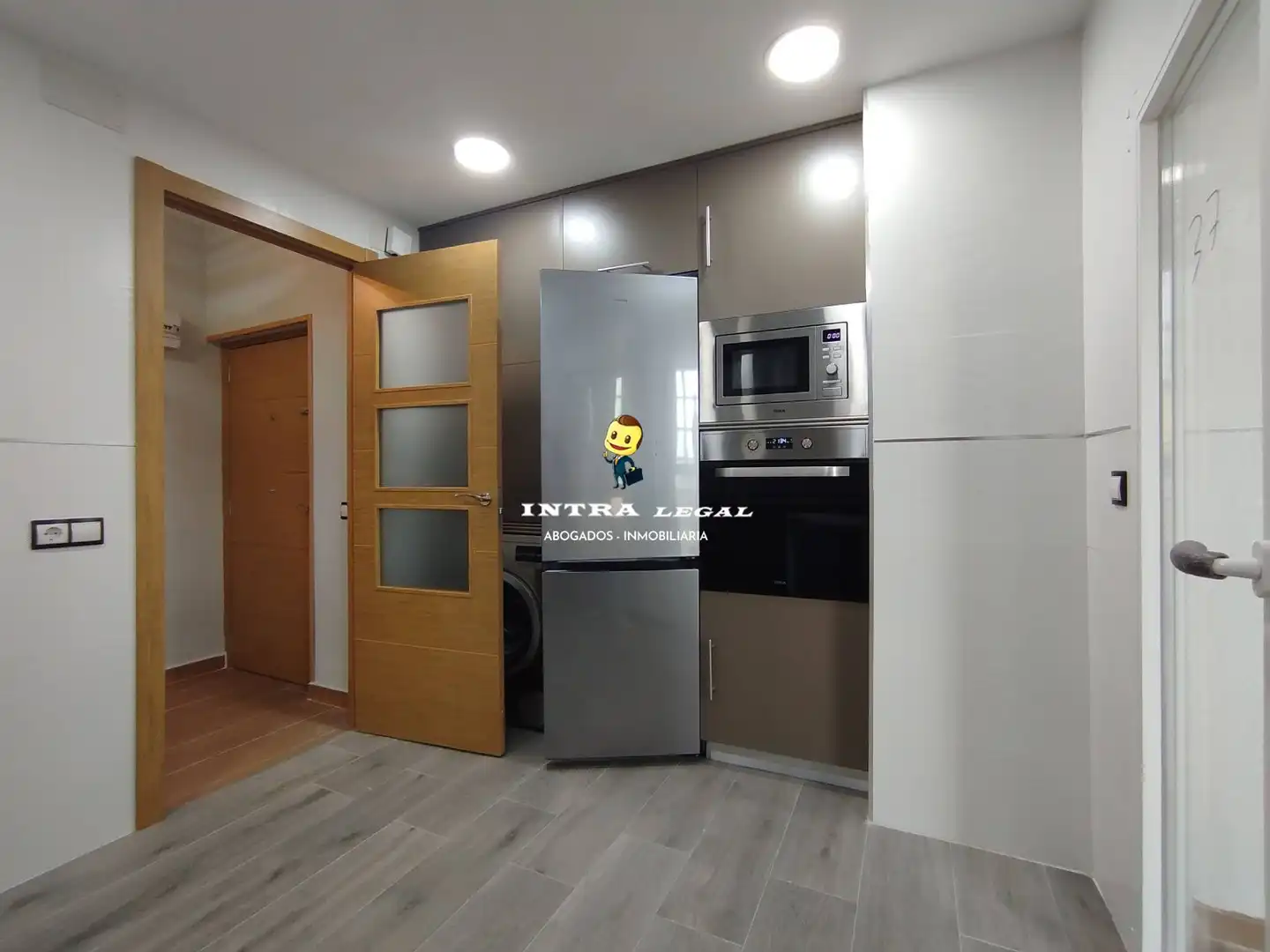 Kitchen of Flat for rent in Salamanca  with Heating, Terrace and Furnished