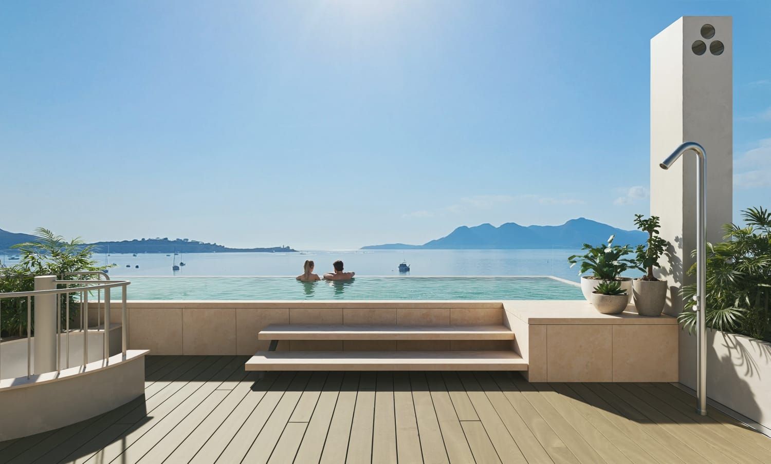 Terrassa de Àtic en venda en Pollença amb Aire condicionat, Piscina i Moblat