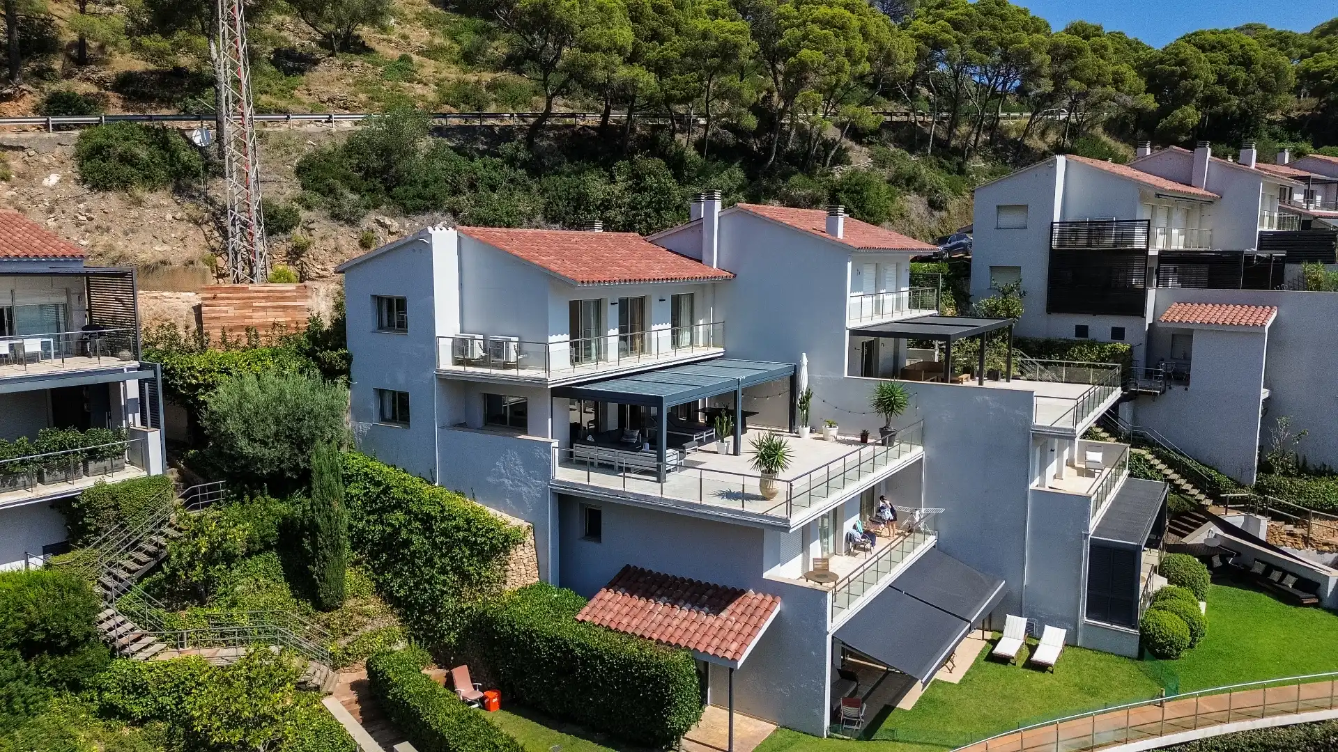 Exterior view of Duplexes for sale in Aiguafreda - Sa Tuna