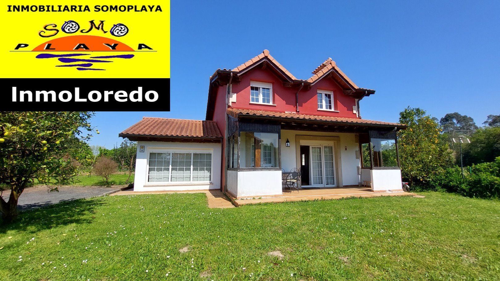 Vista exterior de Casa o xalet en venda en Ribamontán al Monte amb Calefacció, Jardí privat i Terrassa