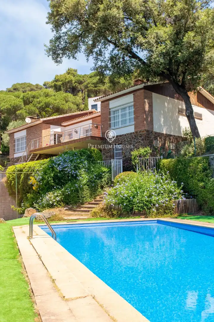 Vista exterior de Casa o chalet en venta en Vallromanes con Calefacción, Jardín privado y Terraza
