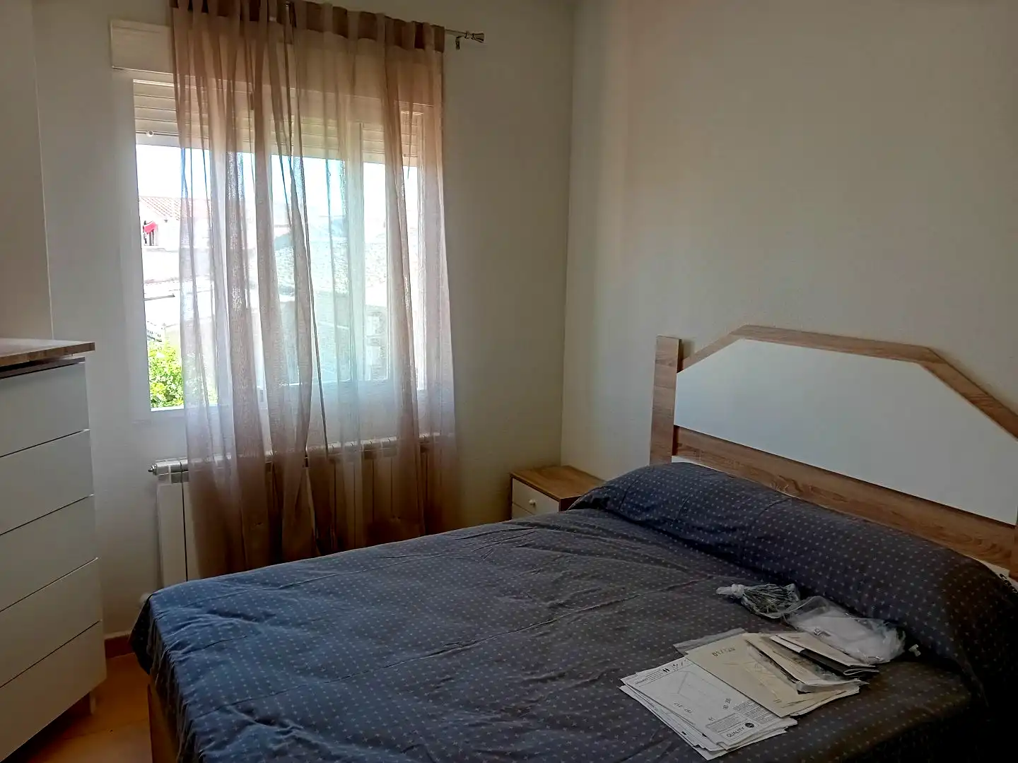 Bedroom of Flat for sale in Pozuelo de Calatrava  with Air Conditioner, Heating and Furnished