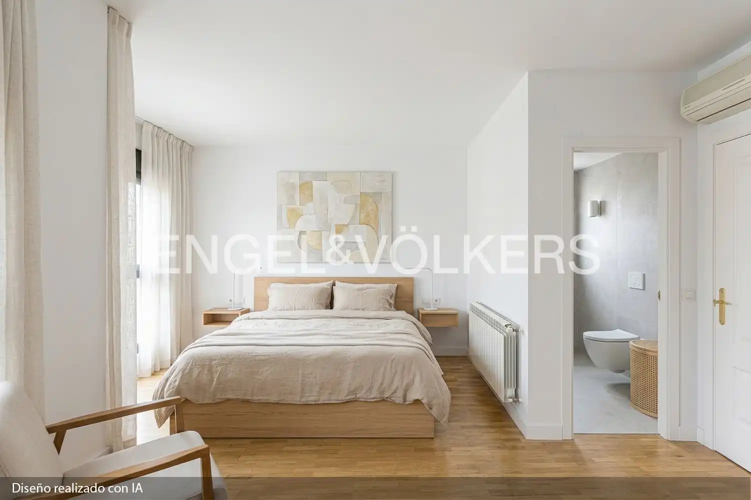 Habitación de Casa o chalet en venta en Madrid con Aire acondicionado, Calefacción y Jardín privado